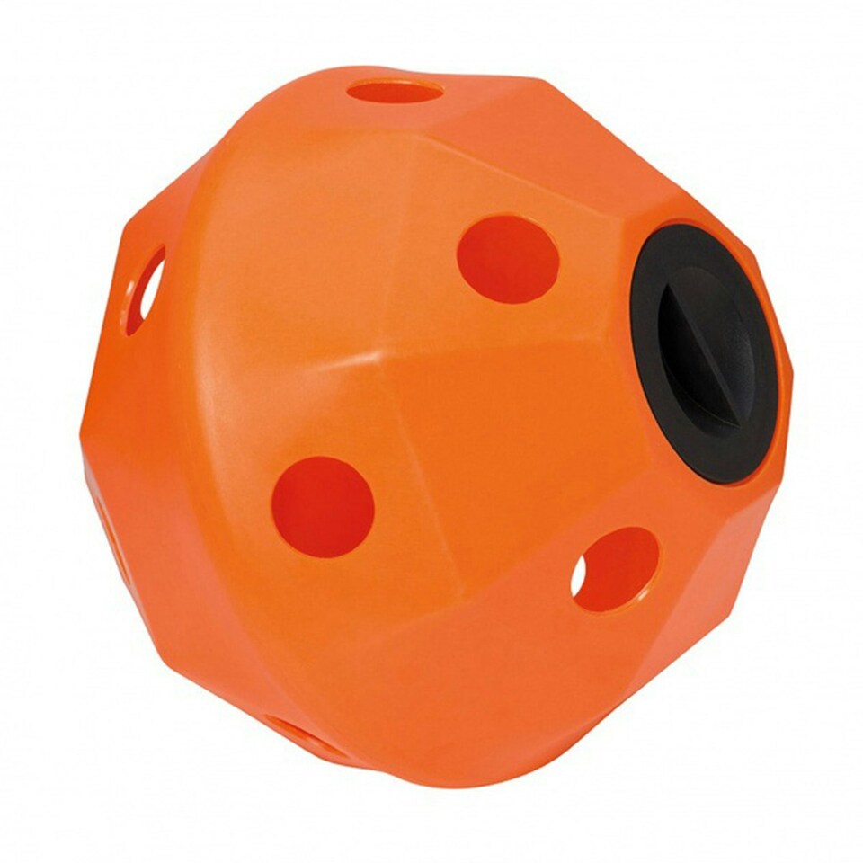 image 1 of ProStable Hayball With Small Holes - Orange - One Size