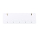 image 2 of Something Different Heart Cut-Out Shelf | White | White | One Size | 1