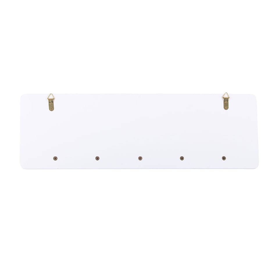 image 1 of Something Different Heart Cut-Out Shelf | White | White | One Size | 1