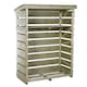 image 1 of Charles Bentley FSC Wooden Garden Small Log Store Heavy Duty Firewood Storage