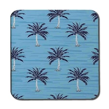Palm Trees on Blue (Coaster)