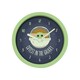 image 3 of Star Wars: The Mandalorian Cutest In The Galaxy Analogue Desk Clock - Green/Black - One Size