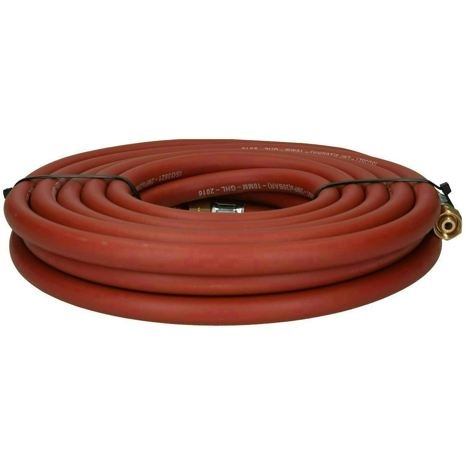 image 1 of Single Acetylene Fitted Rubber Hose Pipe Cutting & Welding 5M 3/8" BSP Gas