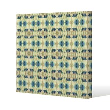 Psychedelic Geometric Pattern (Canvas Print) 114 x 114 x 4cm