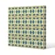image 1 of Psychedelic Geometric Pattern (Canvas Print) 114 x 114 x 4cm
