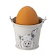 image 4 of English Tableware Company Fieldview Farm Set of 4 Egg Cup Pails