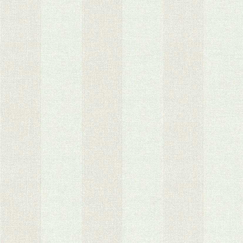 Grandeco Sarafina Fabric Stripe Textured Wallpaper in Light Beige | Size: 1 Pack