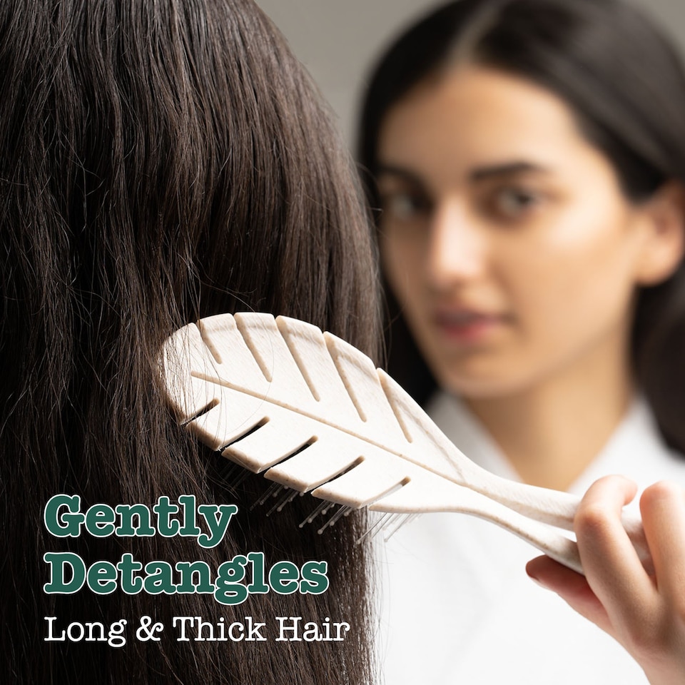 image 1 of So Eco Detangling Leaf Brush