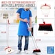 image 8 of Long Handled Dustpan and Brush Set Reduce Bending Tall Lobby Dustpan and Sweeping Brush