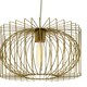 image 4 of Interiors by Premier Gold Finish Pendant Lamp