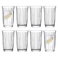 Pasabahce Joy Highball Glasses - 365ml - Pack of 8