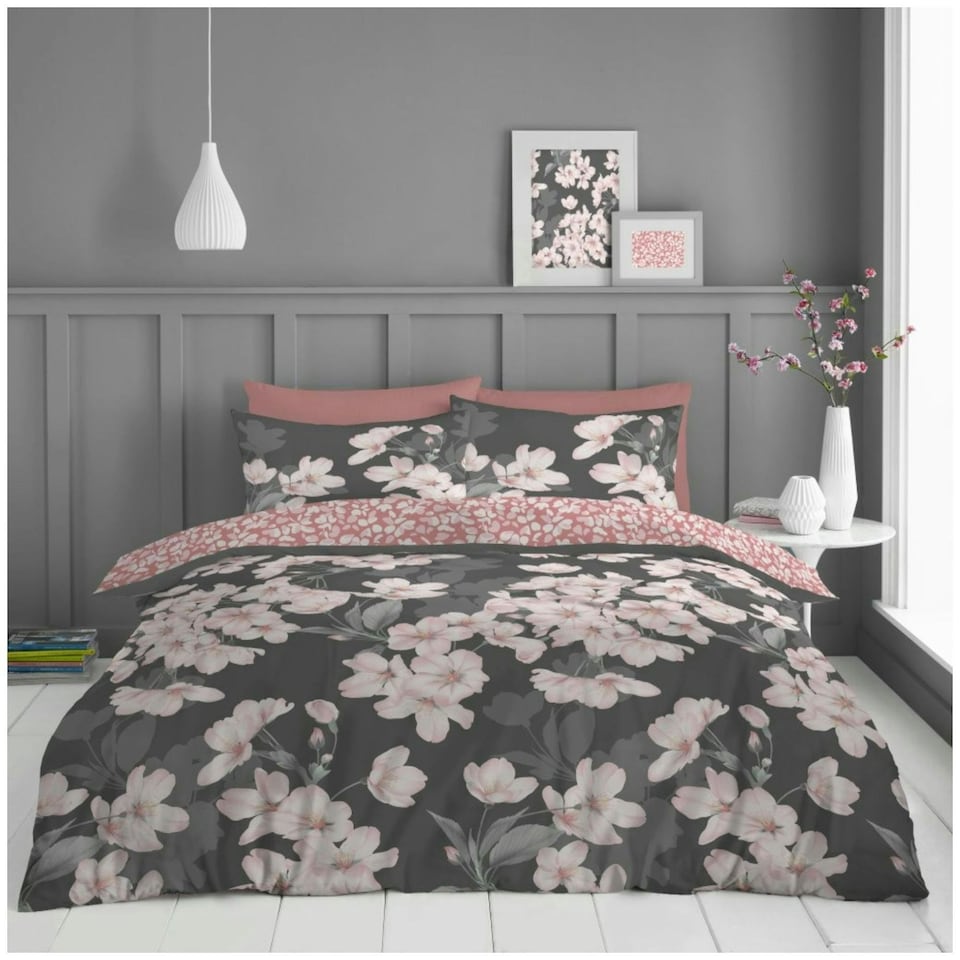 image 1 of VELVETIO Ezekiel Complete Duvet Cover Set with Fitted Sheet Printed Bedding Quilt Multi | King