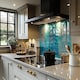 image 2 of Crazy Blue Ben Splash Back | White