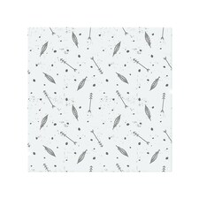 Feathers And Arrows In Boho Style Splash Back | White