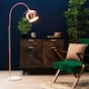 image 2 of BHS Benson Curved Floor Lamp | Copper | Copper | 1