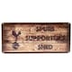 image 1 of Tottenham Hotspur FC Supporters Shed Plaque - Brown - One Size