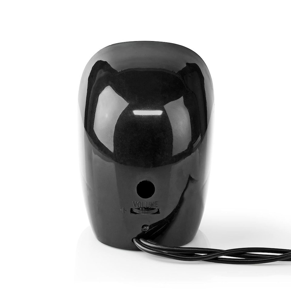image 1 of Nedis PC Speakers for Computer, Laptop, Tablet, Smartphone, Portable Speaker Set 12W, Wired with USB and 3.5mm Jack, Black and Silver