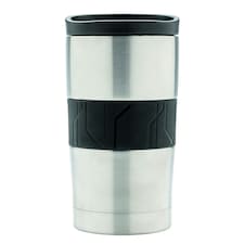 XD Collection Vacuum Insulated 300ml Thermal Mug - Silver/Black - One Size Grey