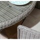 image 2 of 4 Seater Natural Stone Rattan Weave Garden Dining Set