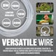 image 6 of Metal Galvanised Garden Wire Strong Plant Support 10m Multi Purpose