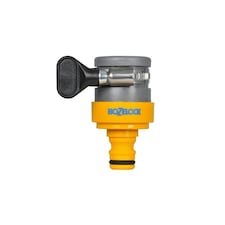 Hozelock Universal Round Tap Connector - Yellow - One Size