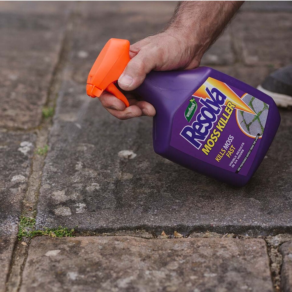 image 1 of Resolva Moss Killer Spray Ready-to-Use 3 Litre