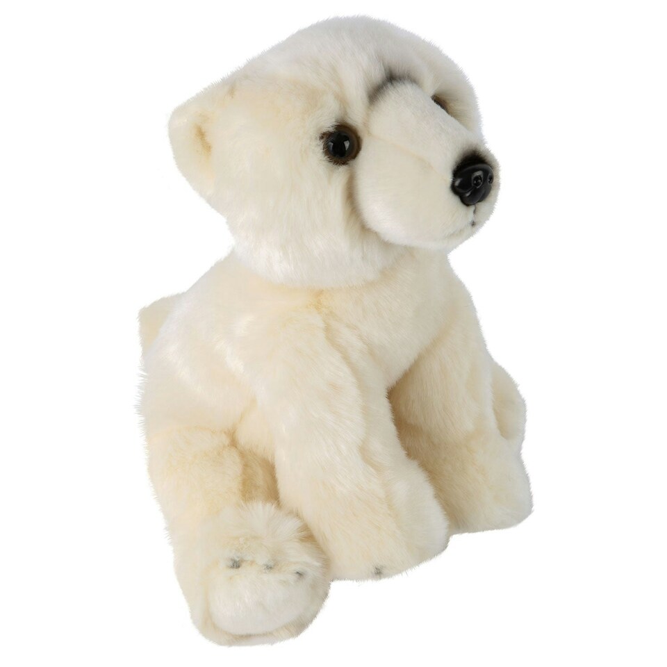 image 1 of Polar Bear Soft Toy Arctic Animal Plush Cuddly Soft Furry 30cm White Polar Bear