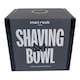 image 1 of Men Rock Porcelain Shaving Bowl with Handle - Black Black
