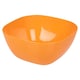 image 1 of Large Durable Plastic Salad Serving Bowl Microwave Dishwasher Food Safe | Orange | Orange | 1