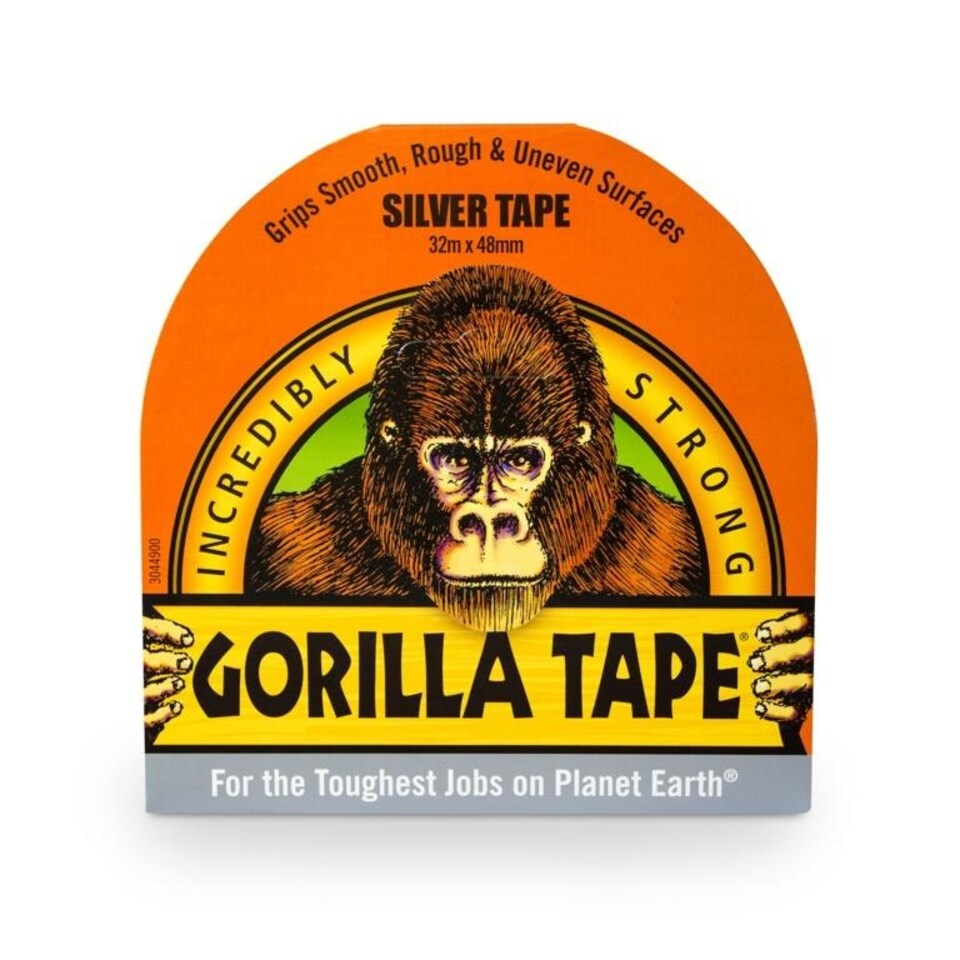 Gorilla Silver Tape - Silver - One Size