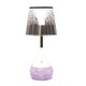 image 6 of Aromatize LED Colour Changing Etched Shade Glitter Lamp Multi