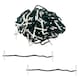image 1 of Pack of 100 101mm Plastic End Treasury Tags