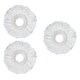 image 1 of 3X Spin Mop Replacement Heads 360 Microfiber Refills for Bucket Home Cleaning