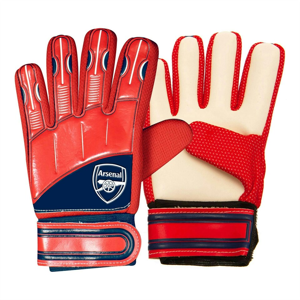 image 1 of Arsenal DELTA Goal Keeper Gloves - Youth (S7) Red