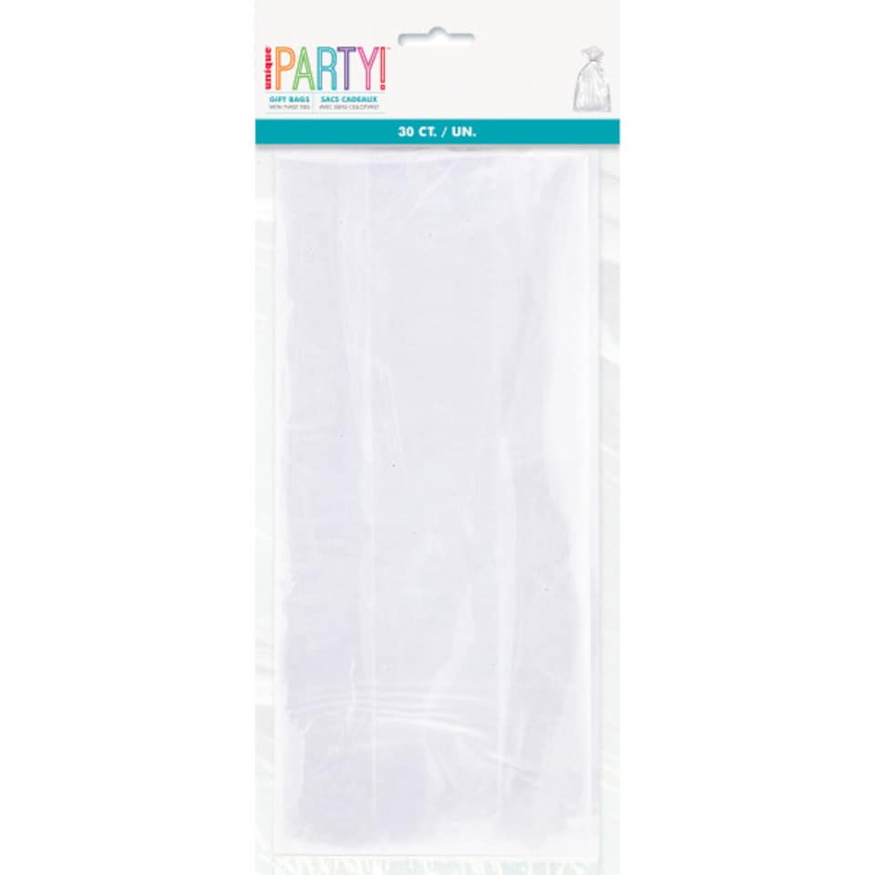 image 1 of Clear Cello Bag - Pack of 30