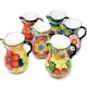 image 4 of Verano Spanish Ceramics Classic Spanish Large Jug - 2L Red/Yellow Flower