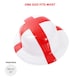 image 6 of Pack of 12 St George Bowler Hat | Red | One Size