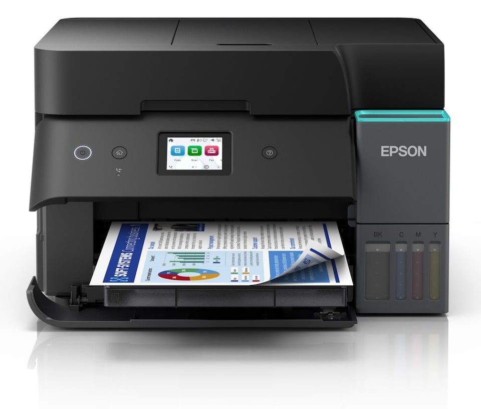 image 1 of Epson EcoTank ET-4950 Inkjet Printer Multifunction Print Scan Copy Wi-Fi Duplex