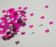 image 2 of 2 Packs of 14g Pink Happy 90th Birthday Confetti