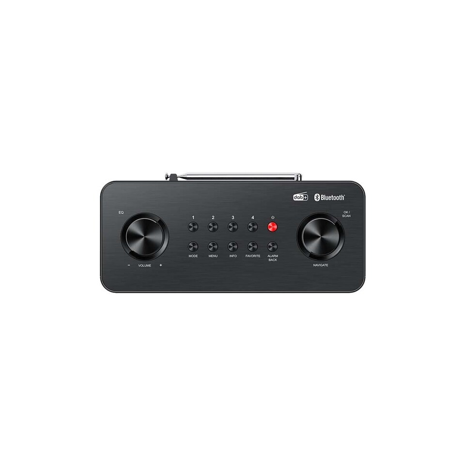 image 1 of Kenwood Audio CR-ST85DAB-B DAB+ Radio with Bluetooth 5.4 - Black