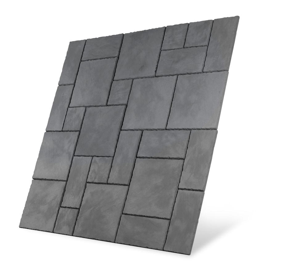 image 1 of Chalice Paving Kit 5.76m2 Welsh Slate (2400 x 2400mm) - Bowland Stone - Garden Paving Kit
