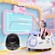 image 7 of AIYAPLAY Hello Kitty Kids Ride on Bumper Car with Remote Control, White