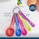 image 9 of Colourworks 5 Piece Measuring Spoon Set | Multi | Not provided