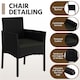 image 7 of Yaheetech 4-Piece Outdoor Reception Set-Black&Grey | Multi | Black/Grey