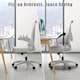 image 5 of Rattantree Ergonomic Office Chair with Flip Up Armrests & Lumbar Support