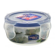 Lock & Lock Round Food Container - Transparent - 13 x 18.5cm