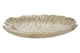 image 1 of Salma Large Gold Finish Lotus Leaf Plate.