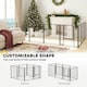 image 3 of PawHut Eight-Panel Dog Playpen with Door, for Indoor, Outdoor, 80cm Tall 