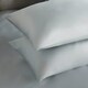 image 1 of Silentnight Pure Cotton Housewife Pillowcase Pair, Silver Grey