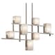 image 1 of City Lights 7 Light Pendant Chandelier Light Classic Pewter, G9